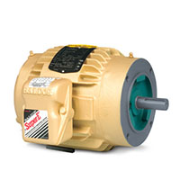 Baldor-Reliance 11.36 in. Overall Length and 76 Power Factor Three Phase Enclosed AC Motor